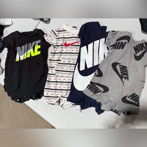 Nike T-Shirt Collection in Black, White, Gray, and Navy